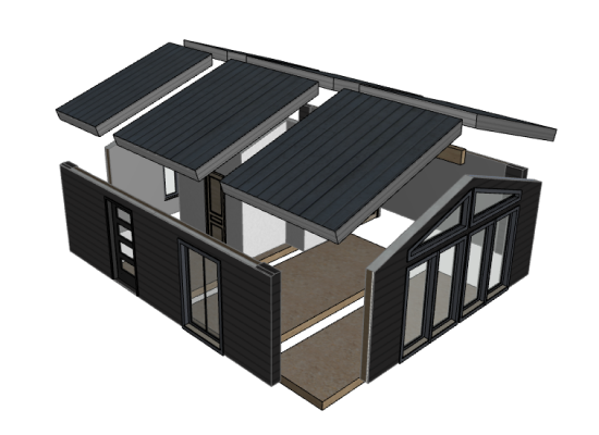 Заводской PreFab домокомплект